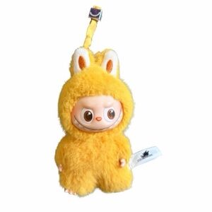 Yellow  Plush Keychain